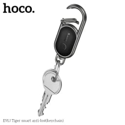 E91J Mini GPS Tracker SmartTag Keychain Compatible with iOS Find My App Anti-Lost Locator for Pet Dog Cat Child Car Key Wallet