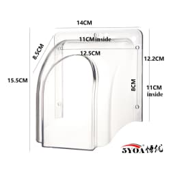 Waterproof Plastic Rain Cover for RFID Access Control Keypad Fingerprint Controller Wifi Door Bell Rainproof Shell Protector