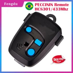 Remote Control for Gates 433 MHz PECCININ Garage Door Control Gate Command Rolling Code