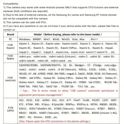7MM Android Endoscope Camera 3 IN1 Micro USB Type C Borescope Mini Camera Waterproof LED Car Inspection For HUAWEI XIAOMI PC