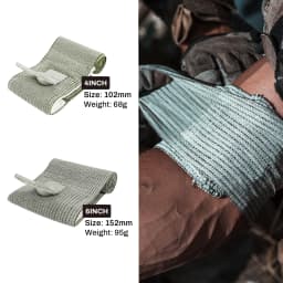 6 Inch Pressure Emergency Bandage, Rhino Rescue Compression Trauma Wound Dressing, Medical Combat First Aid Kit IFAK Supplies,