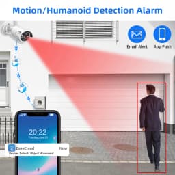 Hiseeu 3/5/8MP Wireless IP Camera 3.6mm Lens Waterproof Security WiFi Camera for Hiseeu Wireless CCTV System Kits IP Pro APP