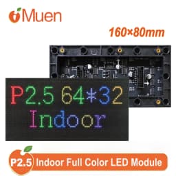 P2.5 LED Screen Panel Module 160×80mm 64×32 Pixels 1/16 Scan SMD Indoor HD Video Wall Full Color P2.5 LED Display Panel Module