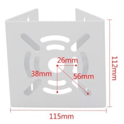Security CCTV Camera Mounting Bracket Pole Mount Bracket Metal