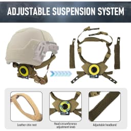 Fit Team Wendy Helmet Hanging Suspension System Lanyard Strap for Team Wendy FAST MICH Tactical Helmet Accessories