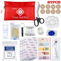 First Aid Kit 26-330 Piece All-Purpose Tactical Emergency Kit In The Car Acessories Survival Kits Camping Medical Bag