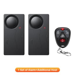 Extractme 110dB Anti-Theft Alarm Wireless Vibration Alarm with Remote Control Door and Window Alarm Car Alarm Security System
