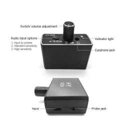 Water Leakage Sound Amplifier High Sensitivity Simple Water Pipe Leakage Detector High Accuracy for Car Maintenance