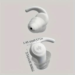 1 Pair Soft Silicone Earplugs Noise Cancelling Reusable Anti-noise Earplug For Concerts Sleep Swimm Waterproof Ear Plugs