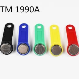 100Pcs/Lot TM1990A-F5 TM Card Touch Memory Ibutton Key Handle For Guard Tour System Sauna Lock Card