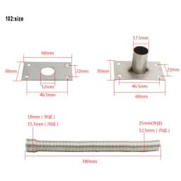 1pcs Door Loop Access Control Intelligent Lock Dedicated Wire Protector Wire Conduit Wire Conduit Wire Conduit