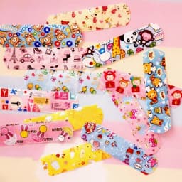10-720pcs Cartoon Animal Pattern Band Aid Hemostasis Adhesive Bandages First Aid Emergency Kit Wound Plaster Patches for Kids