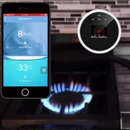 Tuya WiFi Gas Detector Home LPG Natural Gas Leak Alarm LED Display Leakage Sensor Smart Life APP Control