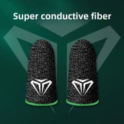 Gaming Finger Covers for Touchscreen | Breathable & Sweatproof Anti-Slip Design | Mobile Game Accessories