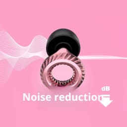 Silent Noise Cancelling Earbuds for Sleep Noise Cancelling Silicone Earbuds for Swimming, Motorcycles Noise Filtering Earbuds