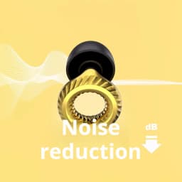 Silent Noise Cancelling Earbuds for Sleep Noise Cancelling Silicone Earbuds for Swimming, Motorcycles Noise Filtering Earbuds