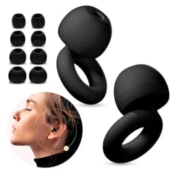 Reusable Silicone Earplugs - Noise Cancelling, High-Fidelity Hearing Protection for Sleeping, Swimming, Travel, and Concerts