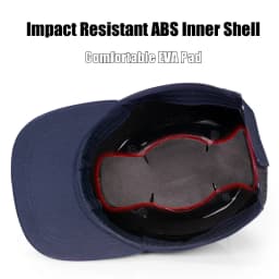 Work Safety Bump Cap Baseball Hat Style Light Weight Anti-collision Hard Hat Helmet Head Protection For DIY Work Repairing
