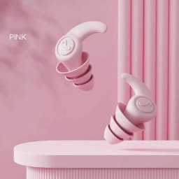 Noise Reduction Anti Noise Earplugs Soft Comfort Waterproof Silicone Ear Plugs Reusable Ear Protector Swimming Earplugs Sleeping