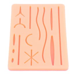 Skin Suture Model Wound Silicone Suture Pad Y Traumatic Suturing Training Pad Reusable Silicone Suture Practice Mat
