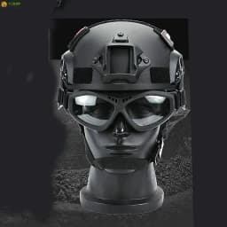 Military Helmet Kids Adults CS War Gaming Cosplay Outdoor Sports ABS Thickened Camouflage Army Helmet Head Protective Equipment