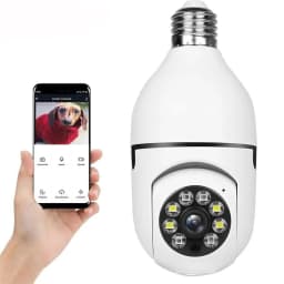 YOOSEE App Wifi Camera 1080P Wifi Bulb E27 Surveillance Camera Color Night Vision Human Tracking Smart Home Security Protection