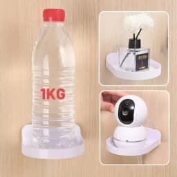Punch-Free Security Surveillance Camera Stand New Traceless Wall-Mounted Bracket Home Self-Adhesive Drill-free Fixer 1pcs