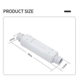 POE Extender/Repeater Waterproof Extension POE injector Adapter IEEE802.3at/af Plug&Play for PoE Switch NVR IP Camera