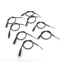 M6 2 3 4 5 6 Pin Julet Electric Butt Plug Connector Wiring Line Scooter Brake Cable Pluger Signal Sensor W28