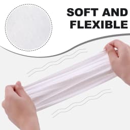 300PCS Flexible Breathable Non Woven Gauze Pads Sterile Gauze First Aid Supplies For Wound Care Unfolded Size 20 cm