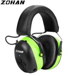 ZOHAN Hearing Protection Bluetooth Headphone Earmuffs Headphones Safety Noise Reduction 25dB NRR Protector for Mowing Music
