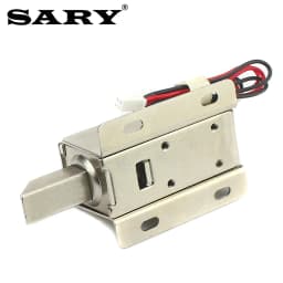 DC12V small electric control lock electromagnetic door lock electric bolt lock solenoid electric lock stroke 12mm electromagnet