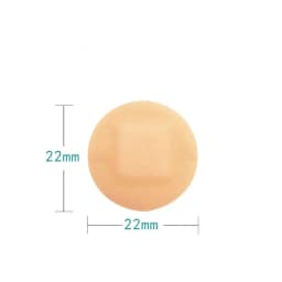 100Pcs Round First Aid Waterproof Healing Wounds Adhesive Bandage Band Aid Wound Plaster Sterile Hemostasis Stickers