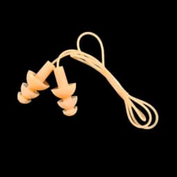 Silicone Corded Ear Plug Protector Anti Lost Reusable Hearing Protection Noise Reduction Safe Swimming Work Earplugs With Rope