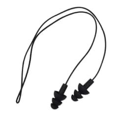Silicone Corded Ear Plug Protector Anti Lost Reusable Hearing Protection Noise Reduction Safe Swimming Work Earplugs With Rope