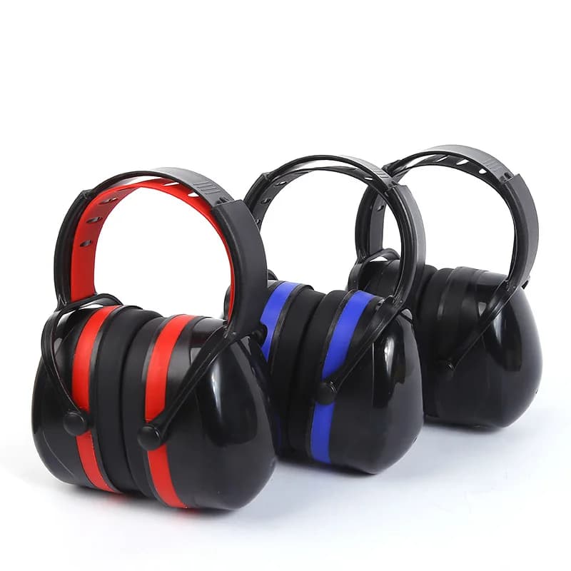 Adjustable Anti-Noise Head Earmuff SNR-35dB Noise Reduction Ear Protector For Work Study Shooting Woodwork Hearing Protection