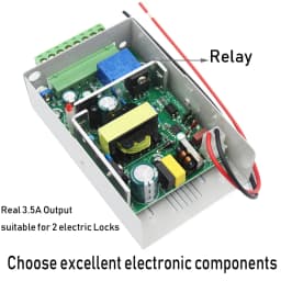 AC 100~240V Output 12V 5A Electric Lock Power Supply Magnetic Lock Adapter Covertor Access Control System Power Supply