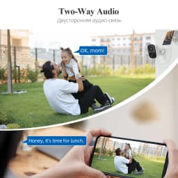 Techage 3MP Wireless Solar Battery IP Camera Outdoor Security WiFi PIR Camera Two Way Audio Human Detection Support Alex