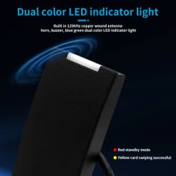Waterproof 125Khz RFID Card Reader Wiegand 26 Reader LED Indicators Security ID EM Card Slave Reader For Access Control System