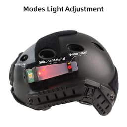 Tactical FMA Helmet Safety Flashing Light IR Strobe Waterproof Outdoor Survival Signal Light Hiking Identification Marker Lamp