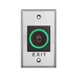 Infrared Induction No Touch Exit Button Release Switch Opener NO COM NC LED Light for Door Access Control System Entry Open