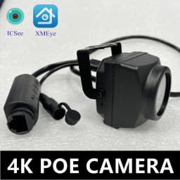 Mini Waterproof Outdoor IP Camera 3MP 4K POE UltraHD Security Camera 10M IR Night Vision Motion Detection Smart Phone/PC Xmeye