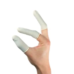 50/100Pcs Disposable Fingertips Protector Gloves Natural Rubber Non-slip Anti-static Latex Finger Cots Fingertips Durable Tool