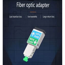 Optical Fiber SC-SC Adapter UPC Cable Adapter APC to UPC Coupler APC Simplex Single Mode Extended Conversion Pair SC Male/Female