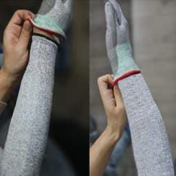 1/2Pc Level 5 HPPE Cut Resistant Anti-Puncture Work Protection Arm Sleeve Cover