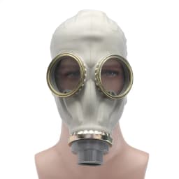 Creative Black Full Face Ghost Gas Mask Respirator Rubber Chemical Prevention Mask Hood RD40 40mm For Painting Spray Pesticide