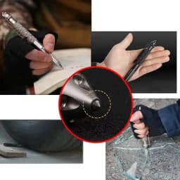 BOOIU Tactical Pen Multifunction Aluminum Alloy Self Defence Tactical Pen Outdoor Security Survival Tools Glass Breaker Pen