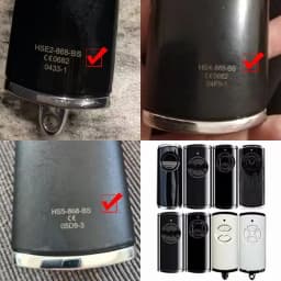 For BiSecur HSE2-868-BS, HSE4-868-BS HS1-868-BS Hand Transmitter 868 MHz Frequency, Garage Door Operator