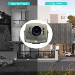Uvusee CCTV 1/3 CMOS 1000TVL 960H 6pcs Day/night IR LED 6mm Security Camera D/N Mini Surveillance Camera
