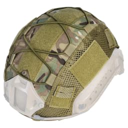 BOOIU Tactical Helmet Cover for Fast Helmet Multi-Camo Helmet Cover Military Paintball Hunting Shooting Gear - Without Helmet